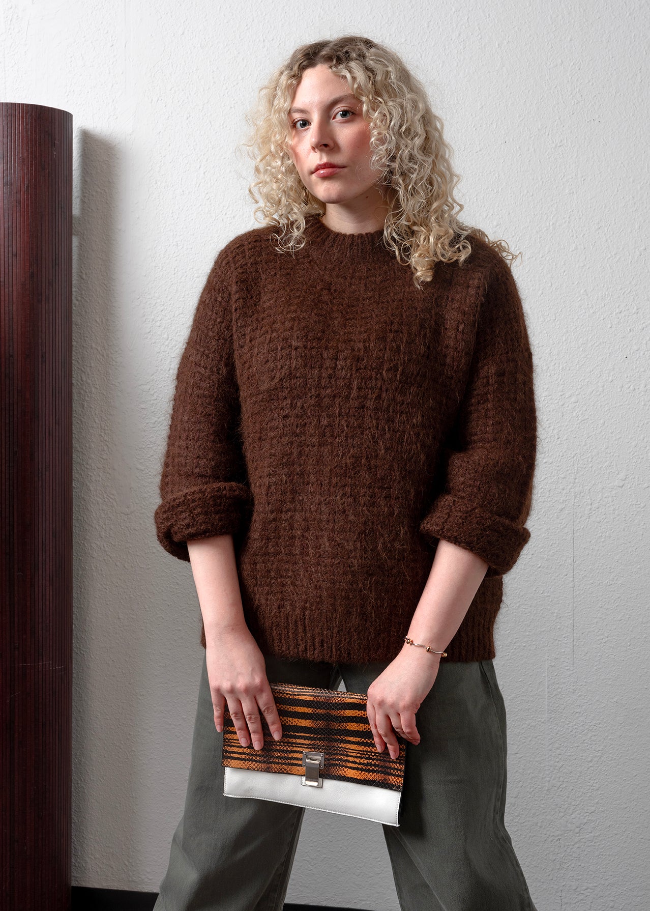 Micaela Greg Matta Pullover Cocoa