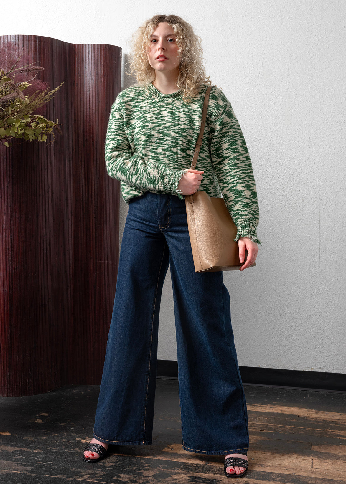 Acne Studios Crew Neck Sweater Yellow