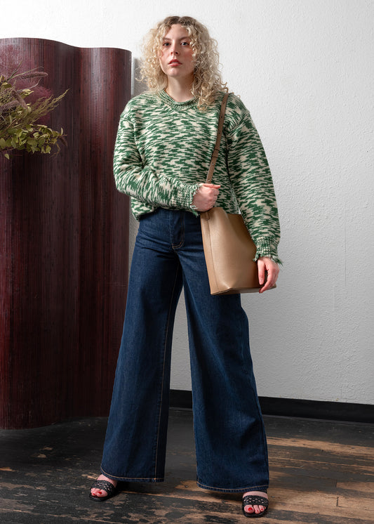 Acne Studios Crew Neck Sweater Yellow